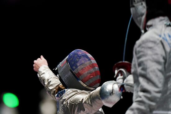 Japan Olympics 2020 Fencing Women Sabre Team