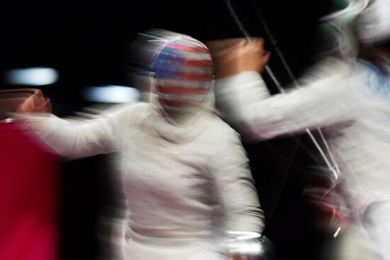 Japan Olympics 2020 Fencing Women Sabre Team