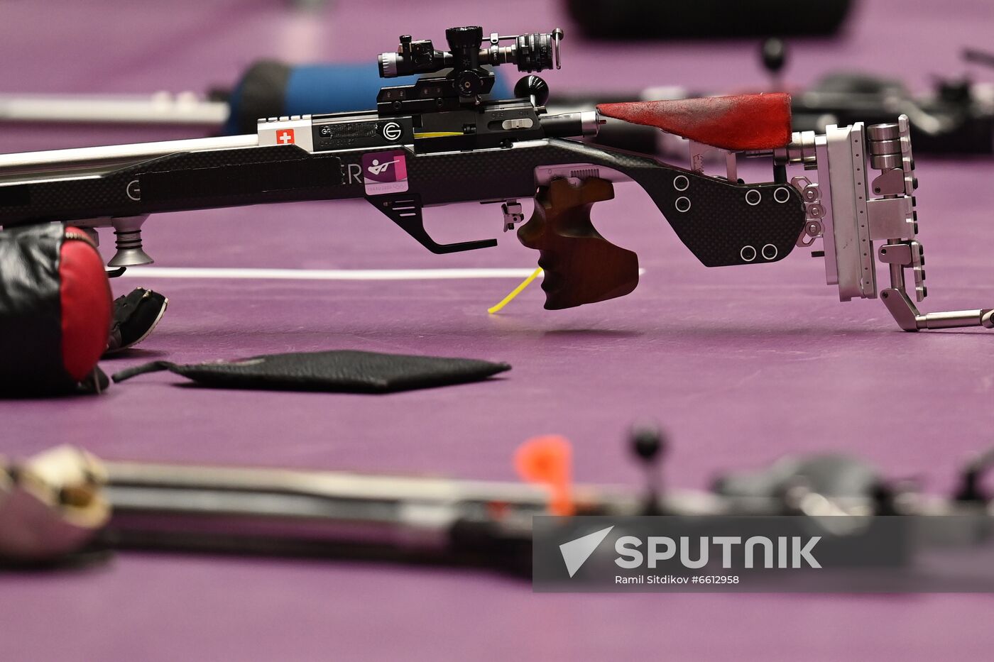 Japan Olympics 2020 Shooting Rifle 3 Positions Women
