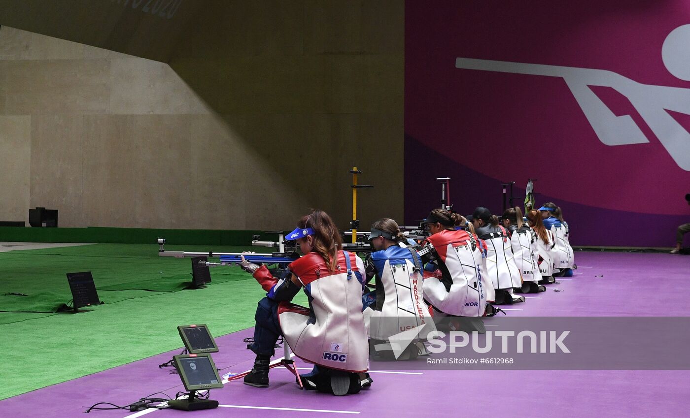 Japan Olympics 2020 Shooting Rifle 3 Positions Women