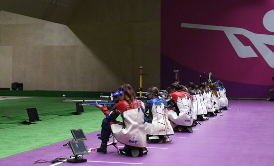 Japan Olympics 2020 Shooting Rifle 3 Positions Women