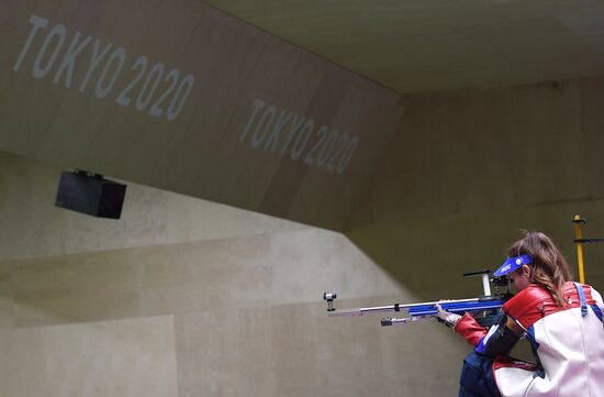 Japan Olympics 2020 Shooting Rifle 3 Positions Women