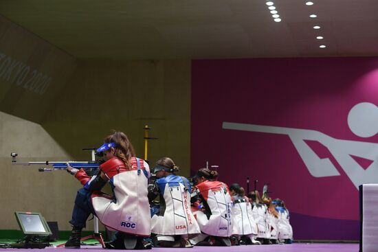 Japan Olympics 2020 Shooting Rifle 3 Positions Women