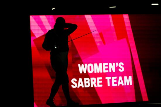 Japan Olympics 2020 Fencing Women Sabre Team