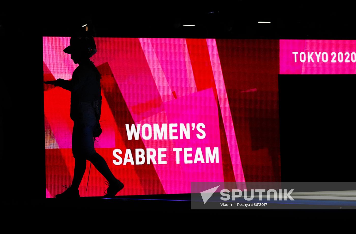Japan Olympics 2020 Fencing Women Sabre Team