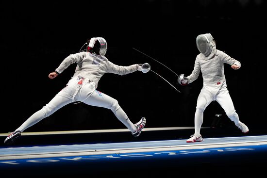 Japan Olympics 2020 Fencing Women Sabre Team