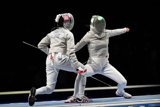Japan Olympics 2020 Fencing Women Sabre Team