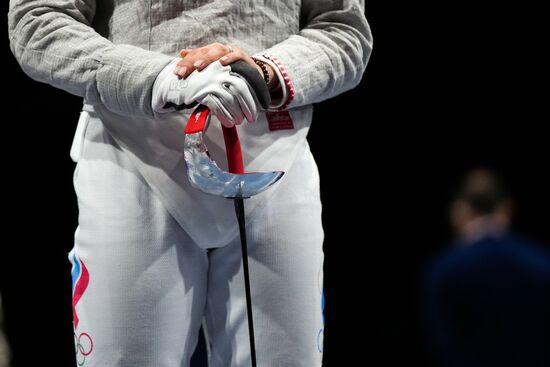 Japan Olympics 2020 Fencing Women Sabre Team