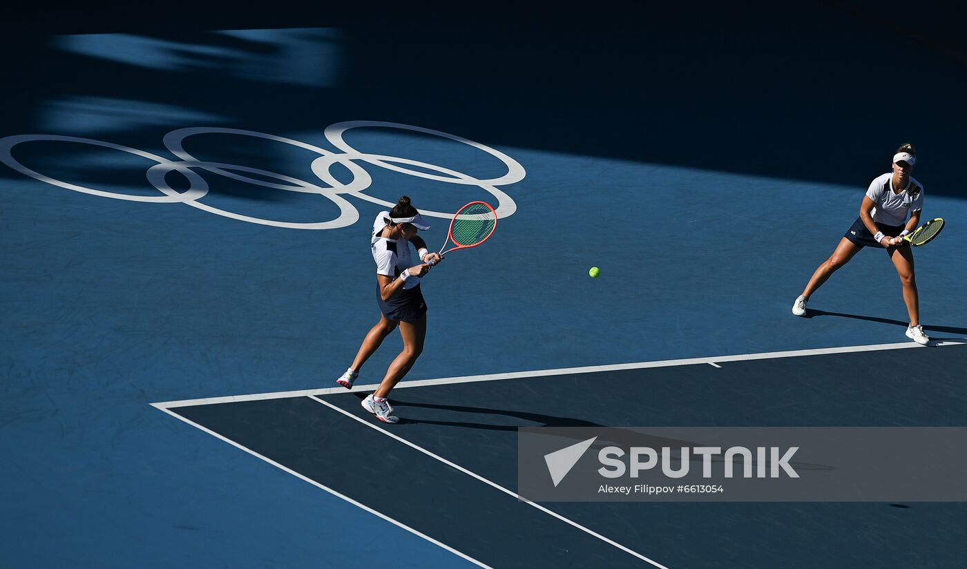 Japan Olympics 2020 Tennis Women Doubles Kudermetova/Vesnina - Pigossi/Stefani