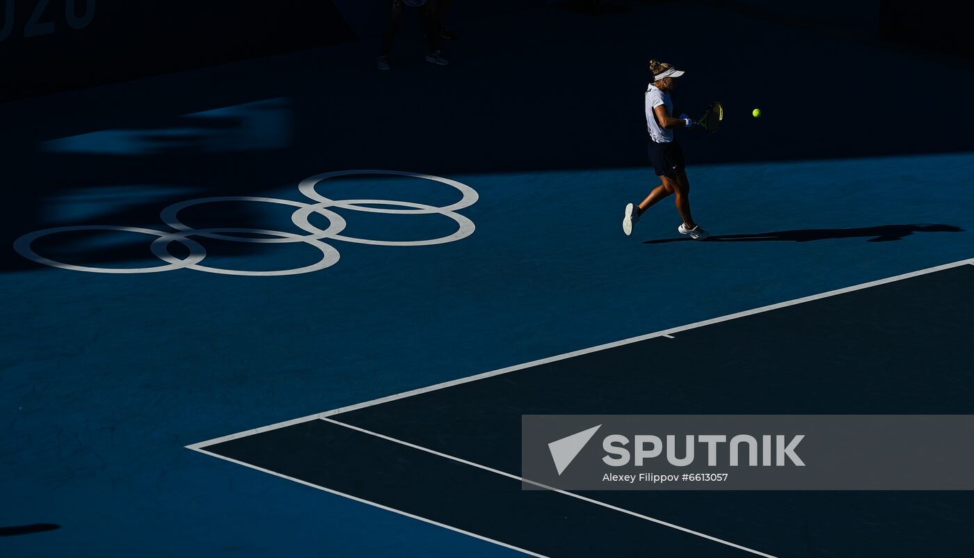 Japan Olympics 2020 Tennis Women Doubles Kudermetova/Vesnina - Pigossi/Stefani