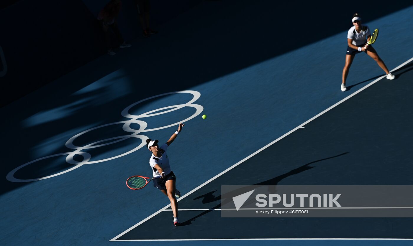 Japan Olympics 2020 Tennis Women Doubles Kudermetova/Vesnina - Pigossi/Stefani