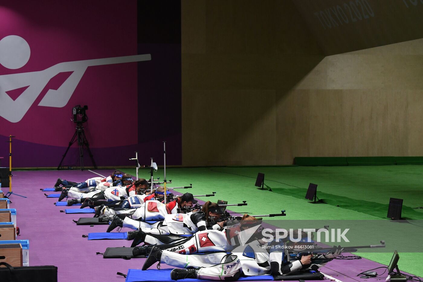 Japan Olympics 2020 Shooting Rifle 3 Positions Women