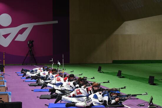 Japan Olympics 2020 Shooting Rifle 3 Positions Women