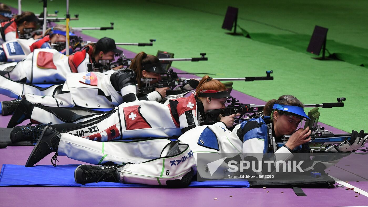 Japan Olympics 2020 Shooting Rifle 3 Positions Women