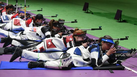 Japan Olympics 2020 Shooting Rifle 3 Positions Women