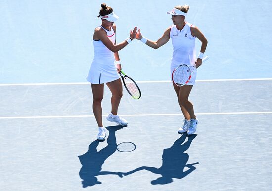 Japan Olympics 2020 Tennis Women Doubles Kudermetova/Vesnina - Pigossi/Stefani