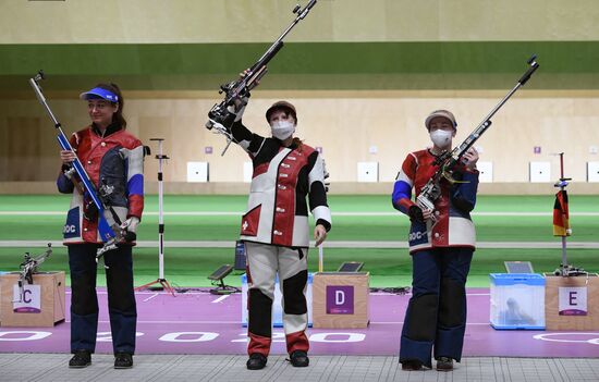 Japan Olympics 2020 Shooting Rifle 3 Positions Women