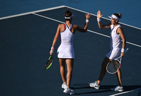 Japan Olympics 2020 Tennis Women Doubles Kudermetova/Vesnina - Pigossi/Stefani