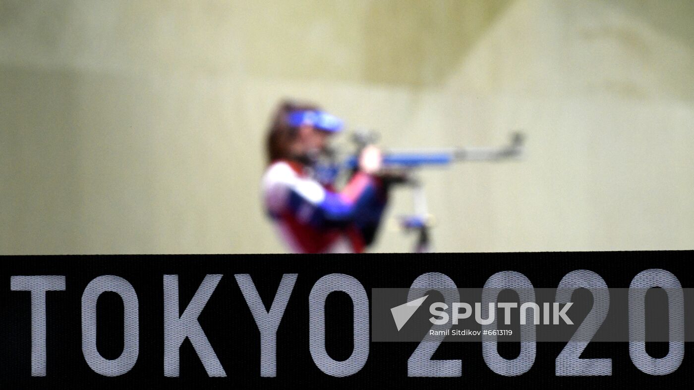 Japan Olympics 2020 Shooting Rifle 3 Positions Women