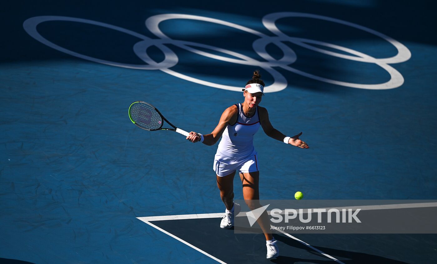 Japan Olympics 2020 Tennis Women Doubles Kudermetova/Vesnina - Pigossi/Stefani