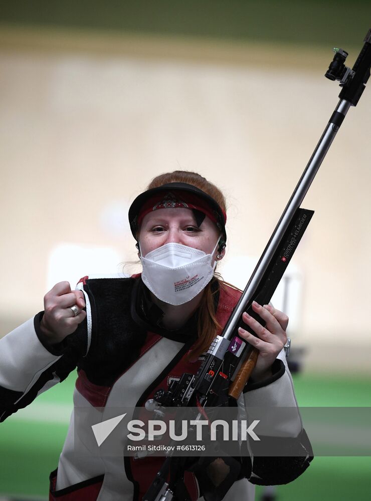 Japan Olympics 2020 Shooting Rifle 3 Positions Women