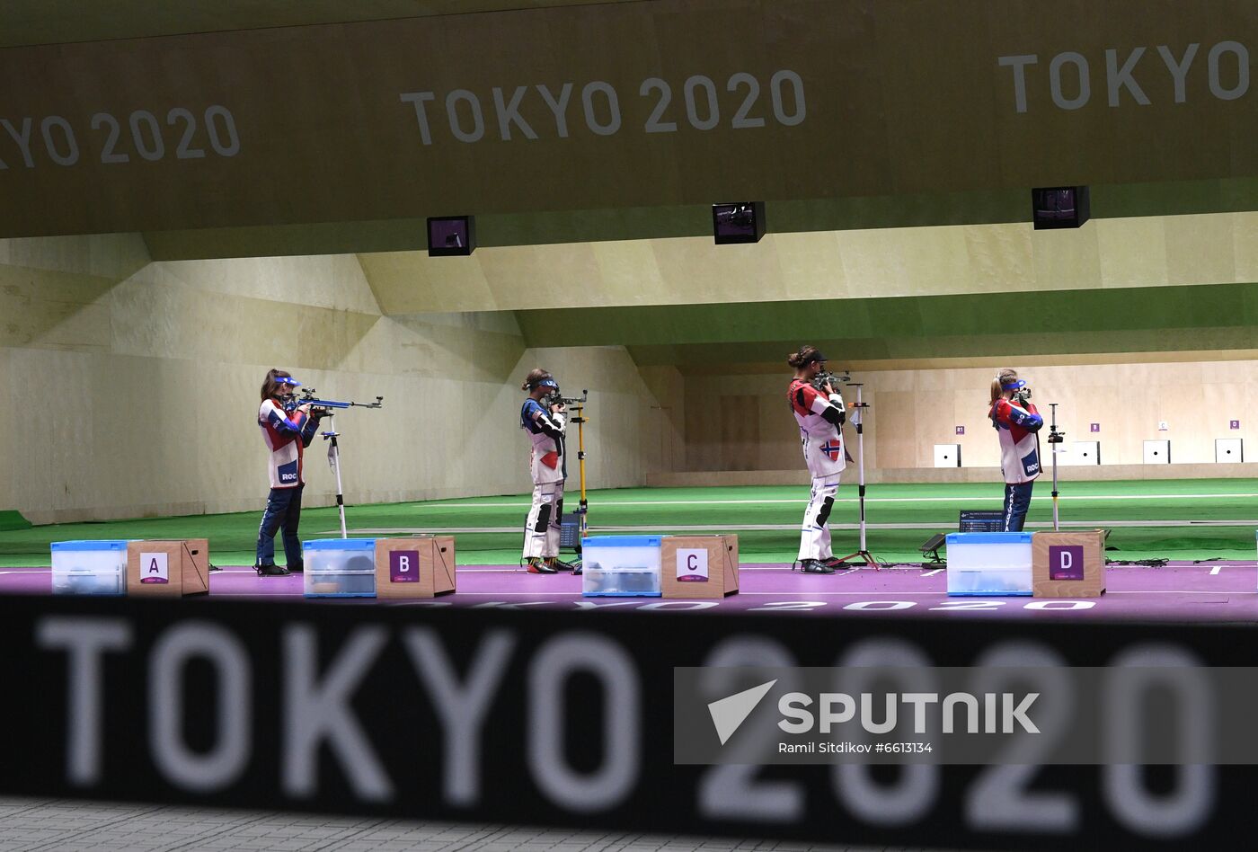 Japan Olympics 2020 Shooting Rifle 3 Positions Women