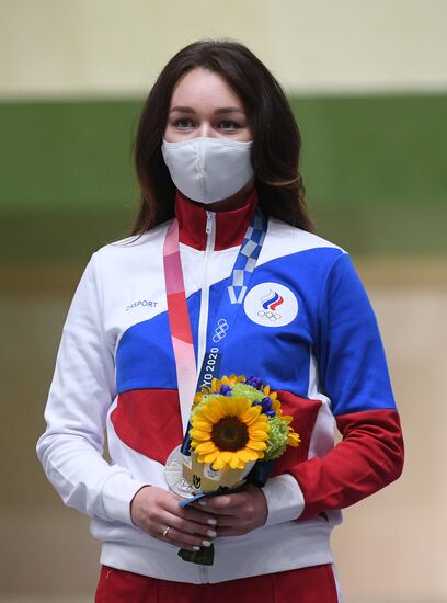 Japan Olympics 2020 Shooting Rifle 3 Positions Women
