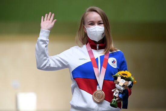 Japan Olympics 2020 Shooting Rifle 3 Positions Women