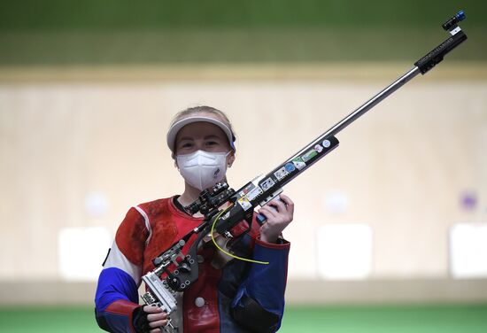 Japan Olympics 2020 Shooting Rifle 3 Positions Women