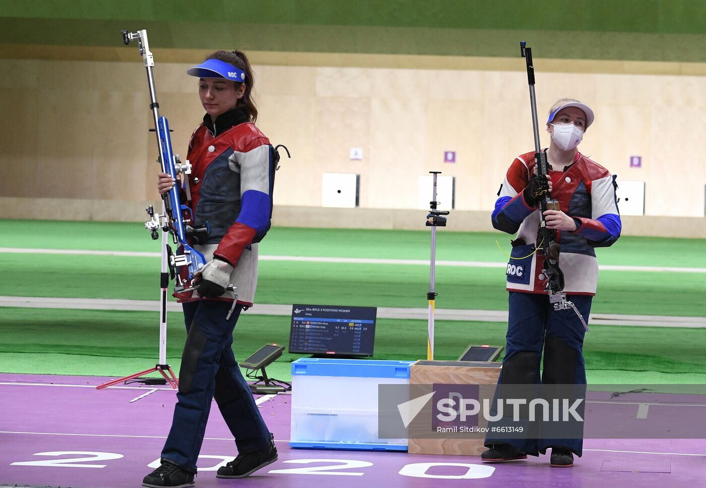 Japan Olympics 2020 Shooting Rifle 3 Positions Women