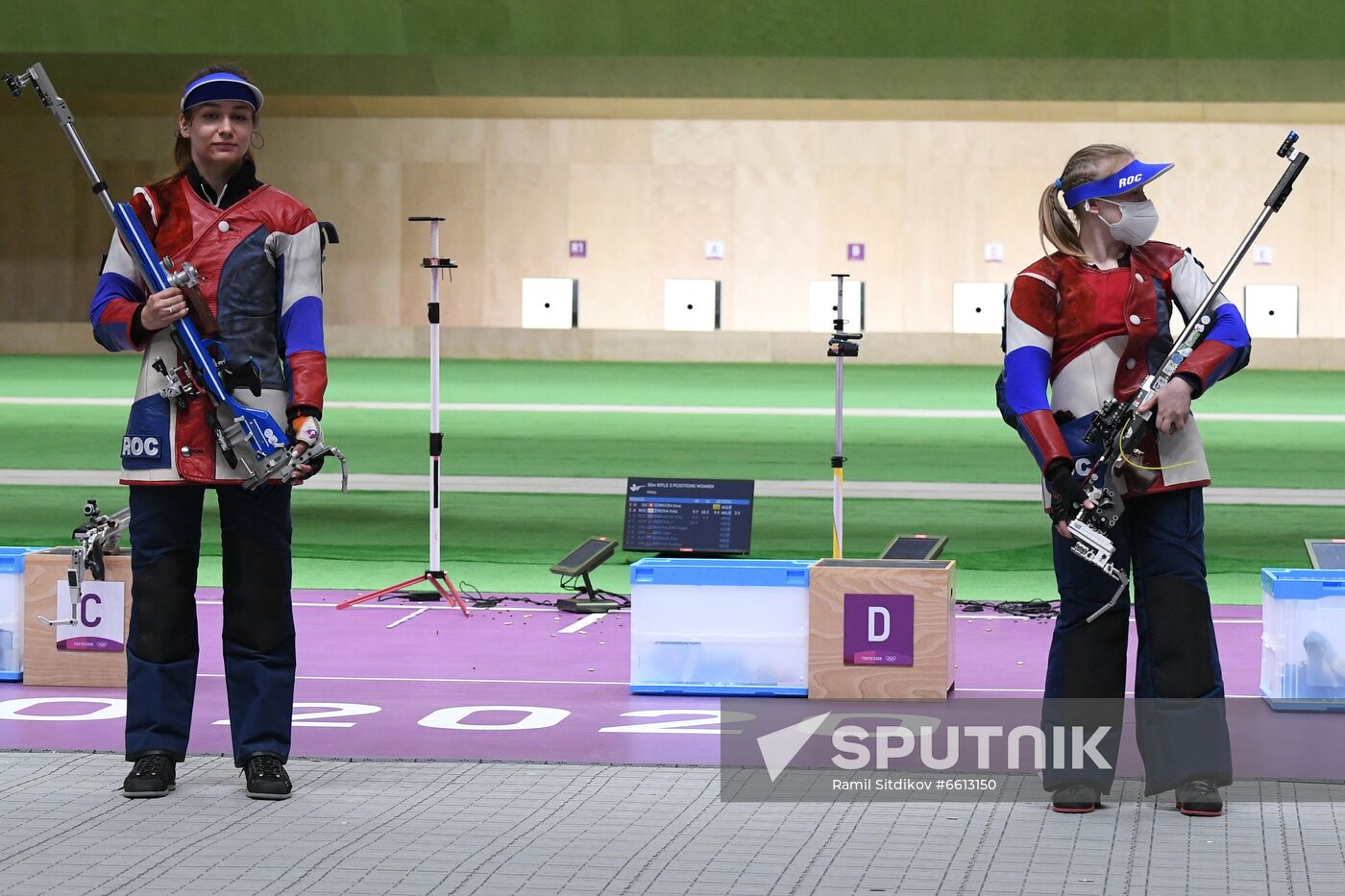 Japan Olympics 2020 Shooting Rifle 3 Positions Women