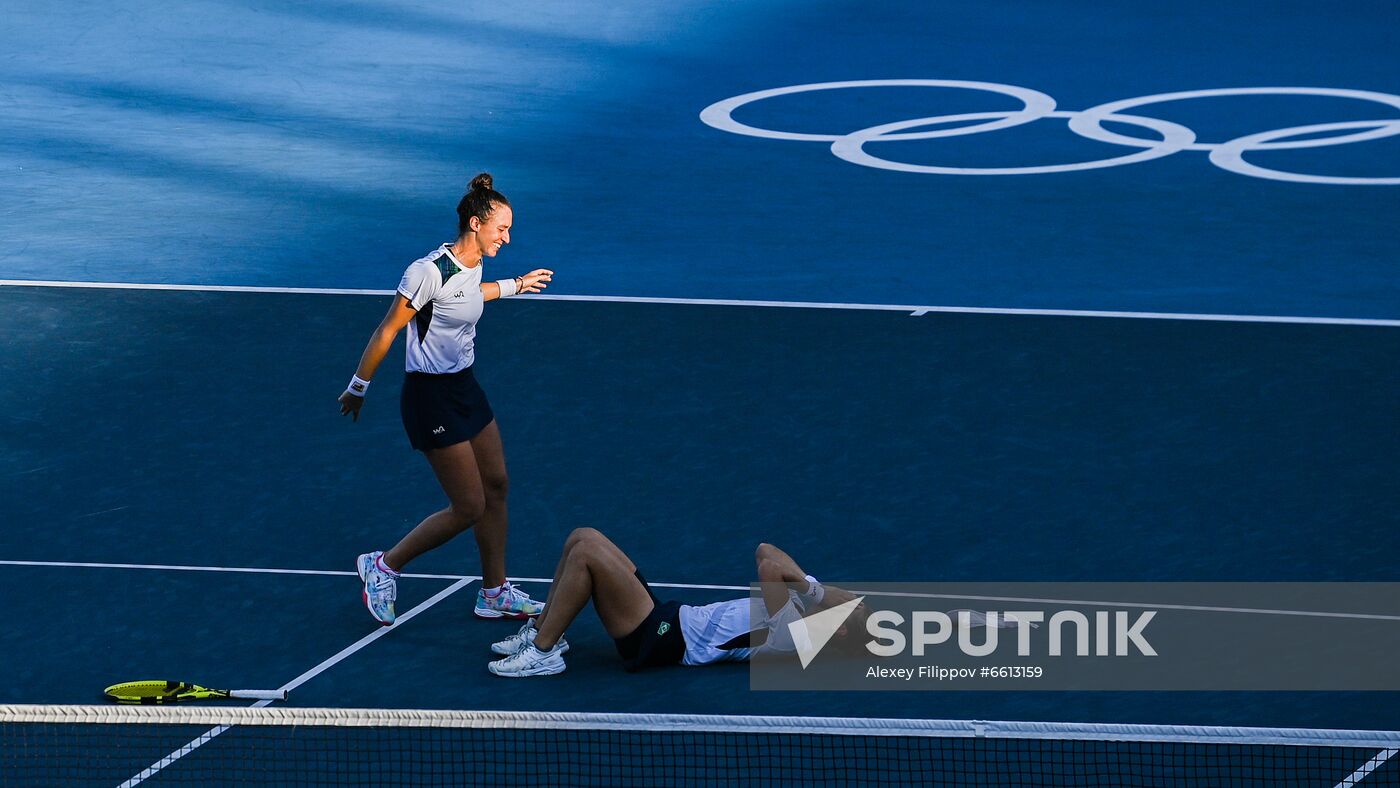 Japan Olympics 2020 Tennis Women Doubles Kudermetova/Vesnina - Pigossi/Stefani