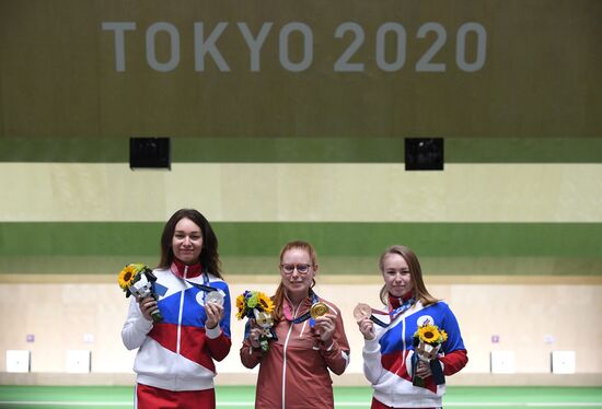 Japan Olympics 2020 Shooting Rifle 3 Positions Women