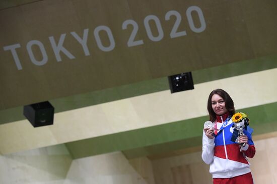 Japan Olympics 2020 Shooting Rifle 3 Positions Women