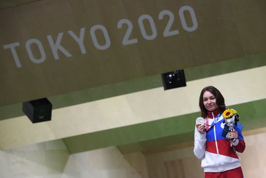 Japan Olympics 2020 Shooting Rifle 3 Positions Women