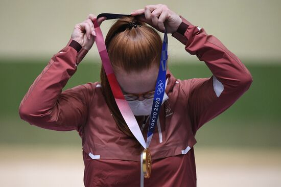Japan Olympics 2020 Shooting Rifle 3 Positions Women