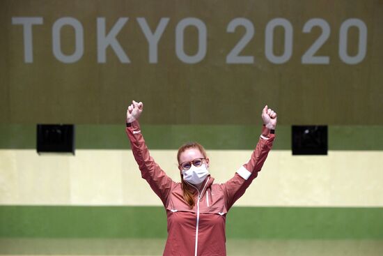 Japan Olympics 2020 Shooting Rifle 3 Positions Women