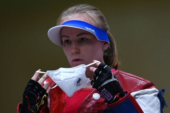 Japan Olympics 2020 Shooting Rifle 3 Positions Women
