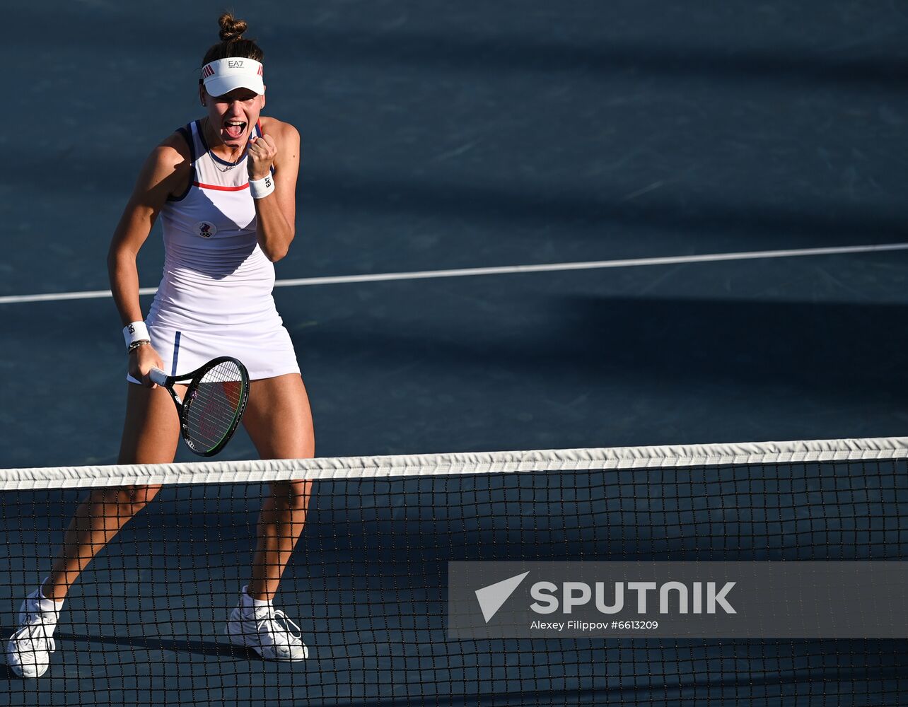 Japan Olympics 2020 Tennis Women Doubles Kudermetova/Vesnina - Pigossi/Stefani
