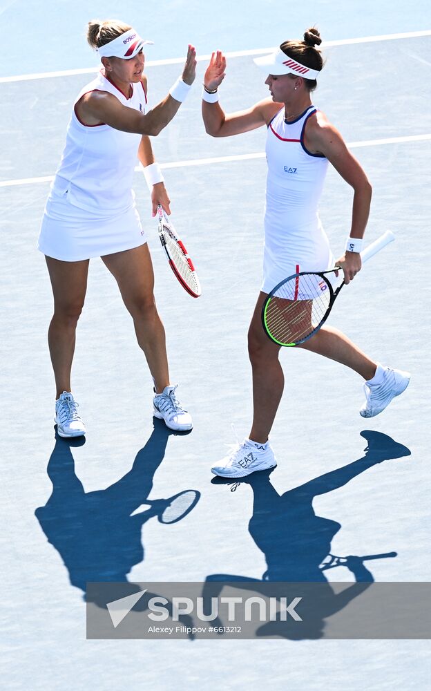 Japan Olympics 2020 Tennis Women Doubles Kudermetova/Vesnina - Pigossi/Stefani