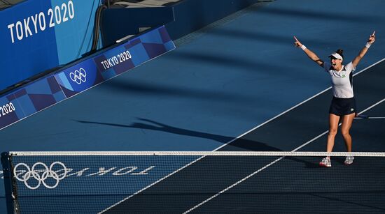 Japan Olympics 2020 Tennis Women Doubles Kudermetova/Vesnina - Pigossi/Stefani