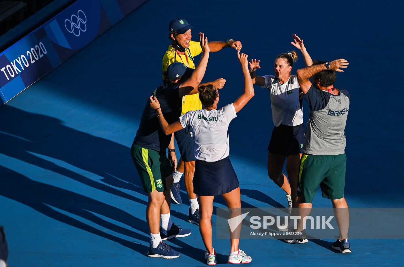 Japan Olympics 2020 Tennis Women Doubles Kudermetova/Vesnina - Pigossi/Stefani