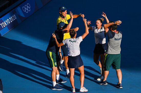 Japan Olympics 2020 Tennis Women Doubles Kudermetova/Vesnina - Pigossi/Stefani