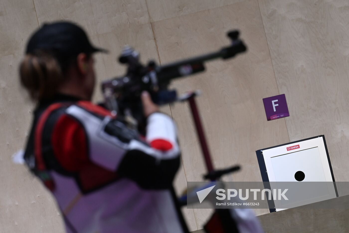 Japan Olympics 2020 Shooting Rifle 3 Positions Women