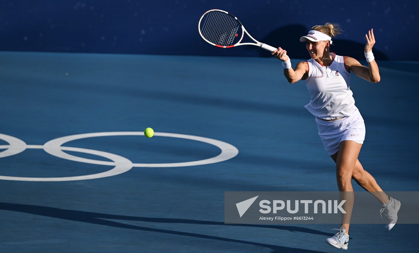 Japan Olympics 2020 Tennis Women Doubles Kudermetova/Vesnina - Pigossi/Stefani
