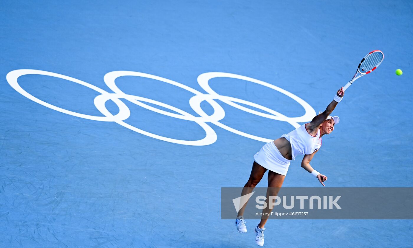 Japan Olympics 2020 Tennis Women Doubles Kudermetova/Vesnina - Pigossi/Stefani