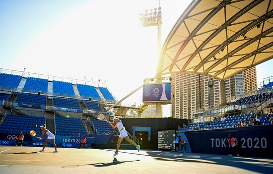 Japan Olympics 2020 Tennis Women Doubles Kudermetova/Vesnina - Pigossi/Stefani