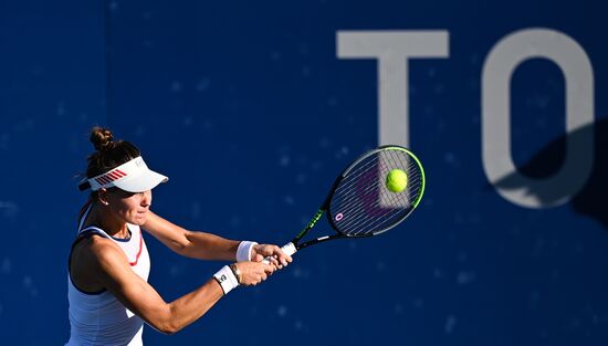 Japan Olympics 2020 Tennis Women Doubles Kudermetova/Vesnina - Pigossi/Stefani