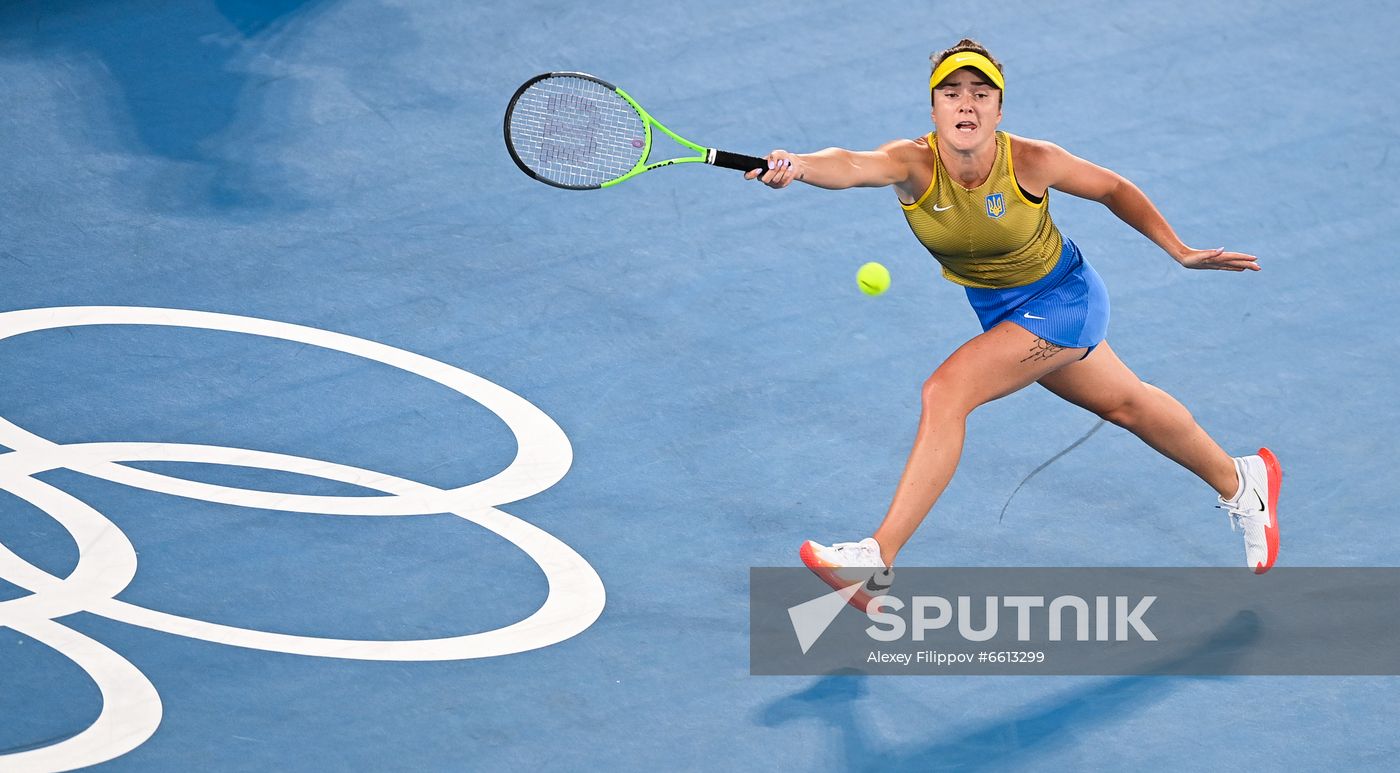 Japan Olympics 2020 Tennis Women Singles Rybakina - Svitolina