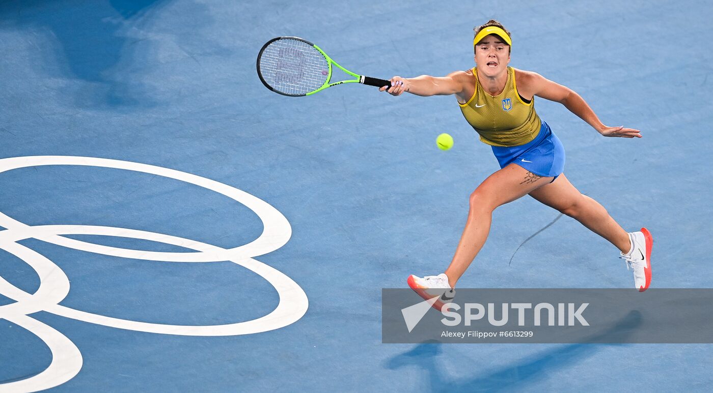 Japan Olympics 2020 Tennis Women Singles Rybakina - Svitolina